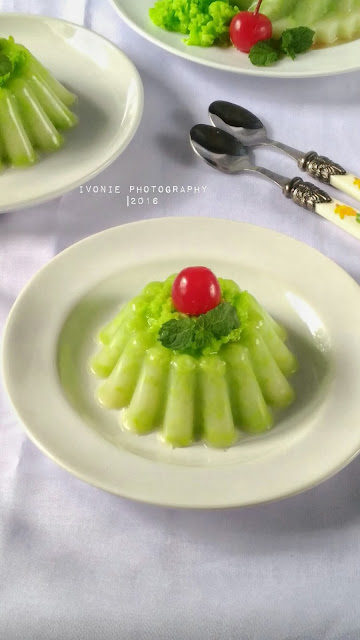 Puding Tape Ketan Hijau