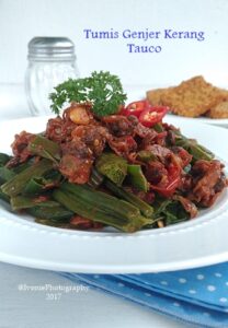 Tumis Genjer Kerang Tauco
