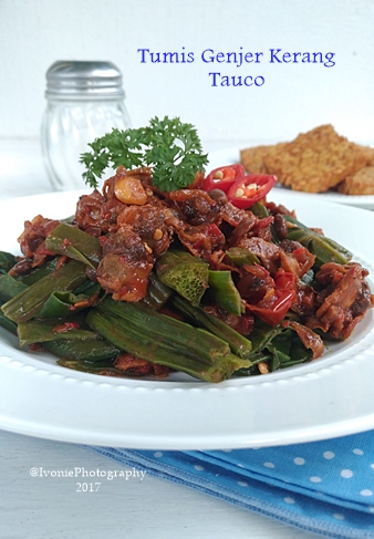 Tumis Genjer Kerang Tauco